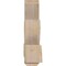 Ekena Millwork Kennewick Rough Sawn Timber Gable Bracket, Douglas Fir, 84"W x 24"H x 6"D x 6"F, 7/12 Pitch GBW084X24X0606KEN00RDF - alternate 2